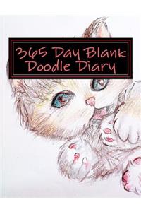 365 Day Blank Doodle Diary