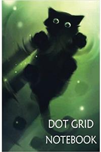 Dot Grid Notebook Cat
