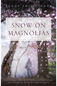 Snow on Magnolias
