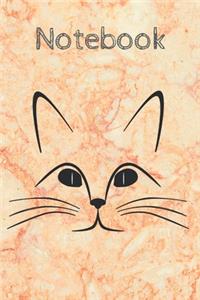 marble cat notebook