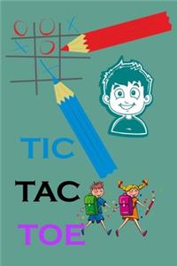 Pencil Game Tic-Tac-Toe: Noughts And Crosses (X and O),120 pages, Fun Activities for Family Time,2 Players Activity Book