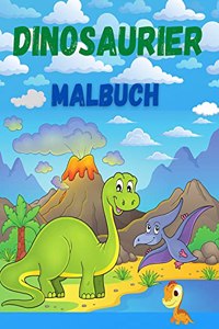 Dinosaurier Malbuch