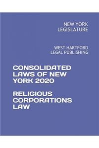 Consolidated Laws of New York 2020 Religious Corporations Law