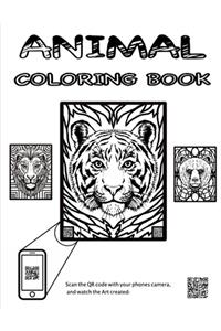 animal coloring book