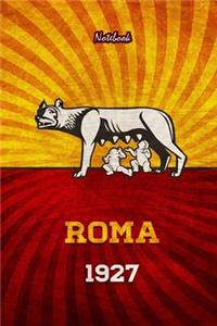 Roma 10: Notebook Football Gifts For Men And Boys ROMA FANS: Lined Notebook / Journal Gift, 120 Pages, 6x9, Soft Cover, Matte Finish