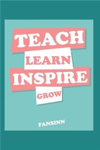 Funny School Teacher Notebook