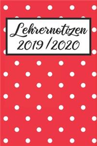 Lehrernotizen 2019 / 2020