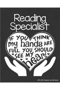 Reading Specialist 2019-2020 Calendar and Notebook