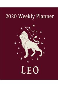 2020 Weekly Planner Leo
