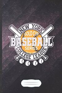 New York Gold Cup Series Baseball College League