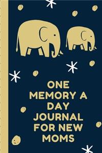 One Memory A Day Journal For New Moms