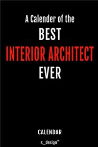 Calendar for Interior Architects / Interior Architect