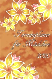 Terminplaner für Mädchen 2020