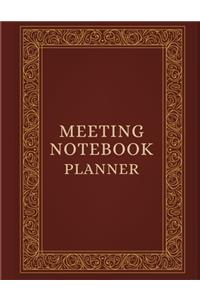 Meeting Notebook Planner