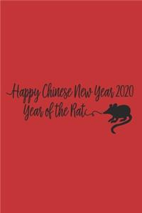 Happy Chinese New Year 2020 - Year of the RAT