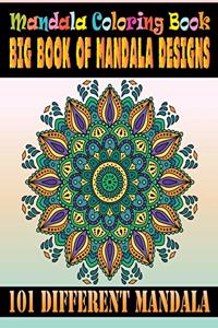 Mandala Coloring Book Big Book Of Mandala Designs