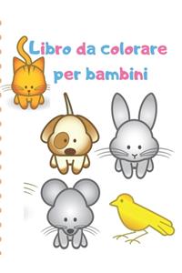 Libro da colorare per bambini