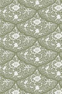 Dusty Green Vintage Asian Design Journal