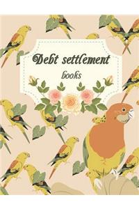 Debt settlement books