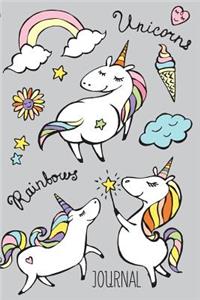 Unicorns Rainbows Journal