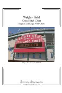 Wrigley Field Cross Stitch Chart