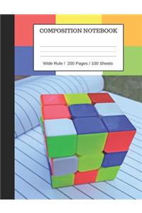 Puzzle Cube Notebook