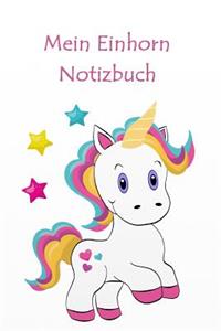 Mein Einhorn Notizbuch