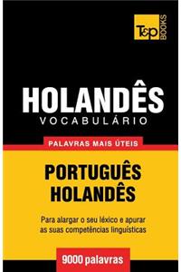 Vocabulário Português-Holandês - 9000 palavras mais úteis