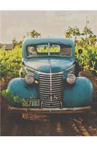 Vintage Car Americana Guitar Tab Paper