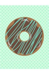 Mint Donut Notebook