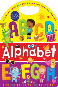 Let's Get Talking Handled Board Book - Alphabet