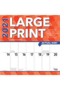 Large Print 2021 Square