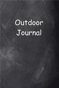 Outdoor Journal Chalkboard Design