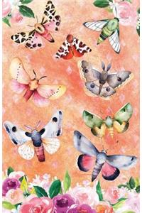 Bullet Journal for Nature Lovers Butterflies and Moths in Flowers