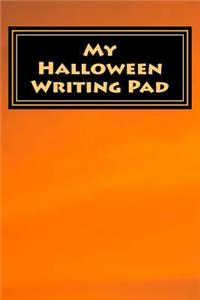 My Halloween Writing Pad