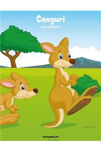 Canguri Libro da Colorare 1