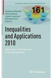 Inequalities and Applications 2010