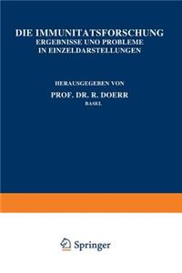 Die Immunitätsforschung