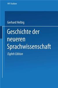 Geschichte Der Neueren Sprachwissenschaft