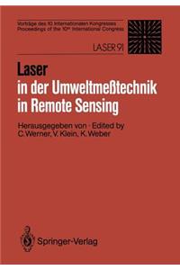 Laser in Der Umweltmeßtechnik / Laser in Remote Sensing