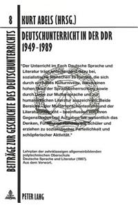 Deutschunterricht in der DDR 1949-1989