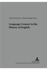 Language Contact in the History of English