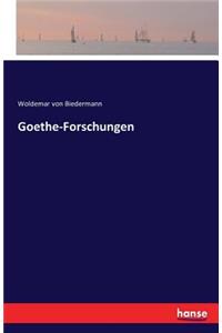 Goethe-Forschungen