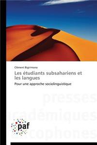 Les Étudiants Subsahariens Et Les Langues