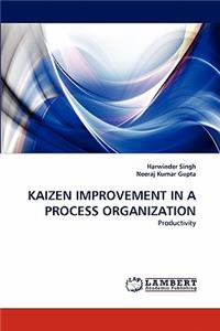 Kaizen Improvement in a Process Organization
