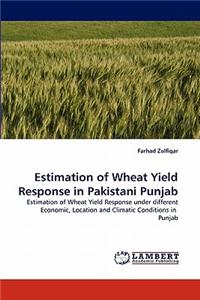 Estimation of Wheat Yield Response in Pakistani Punjab