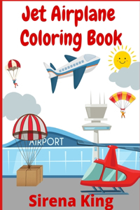 Jet Airplane Coloring Book
