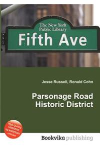 Parsonage Road Historic District
