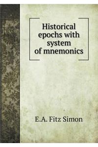 Historical Epochs with System of Mnemonics