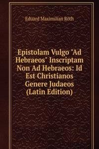 Epistolam Vulgo 